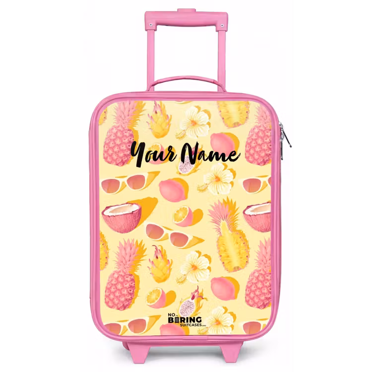 Pina colada Kinderkoffer - Roze klein -zz3dotto
