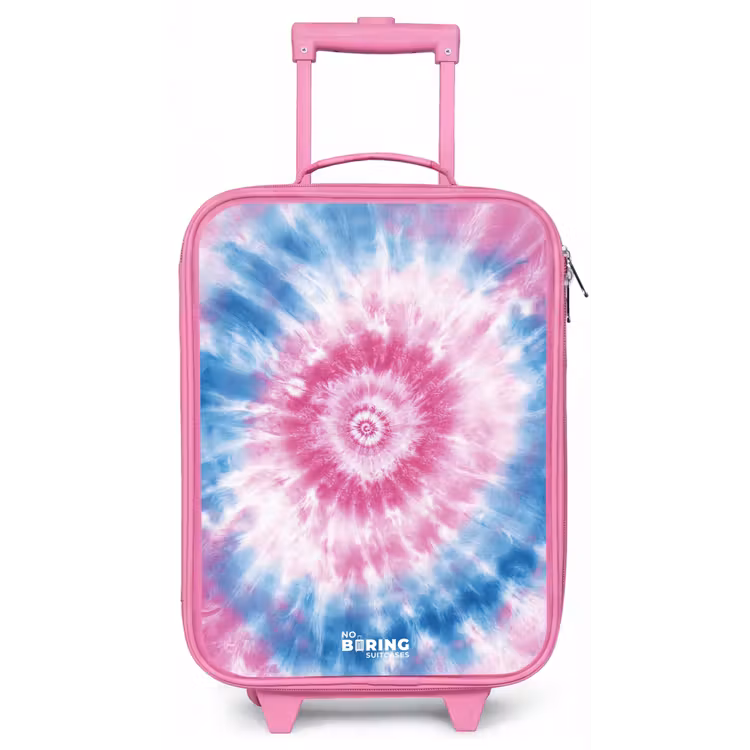 Tie dye - Abstract - Blauw - Roze Kinderkoffer - Roze klein -zz3dotto