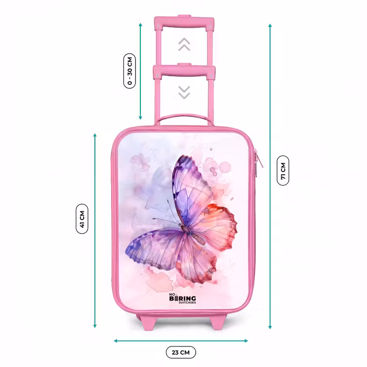 Aquarel aurora Kinderkoffer - Roze klein -productfoto_formaten