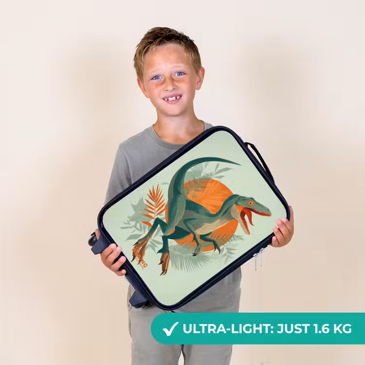 Sluipende jager met bladeren Kinderkoffer - Zwart klein -sfeer4_UK