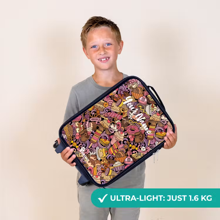 Sweet surprises Kinderkoffer - Zwart klein -sfeer4_UK