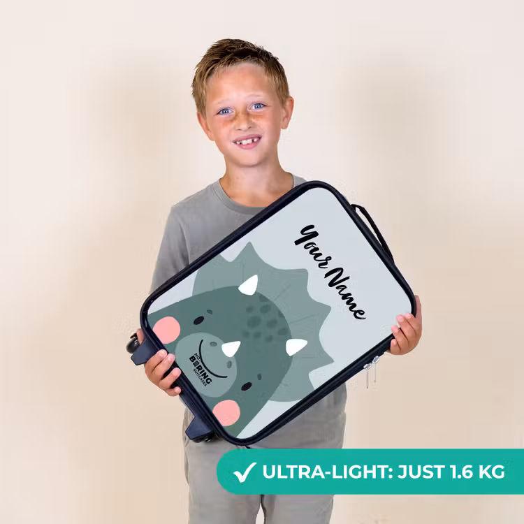 Tigo triceratops Kinderkoffer - Zwart klein -sfeer4_UK