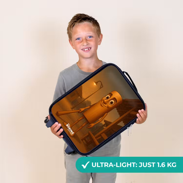 Tung Tung Tung Sahur Kinderkoffer - Zwart klein -sfeer4_UK