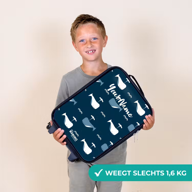 Walvisweelde Kinderkoffer - Zwart klein -sfeer4_NL