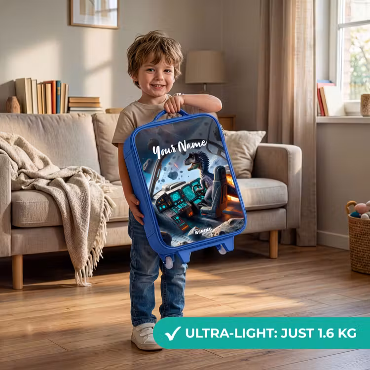 Astrodino Kinderkoffer - Blauw klein -sfeer2_EN