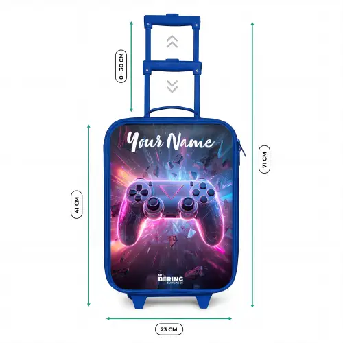 Controller - Neon - Game Kinderkoffer - Blauw klein -productfoto_formaten
