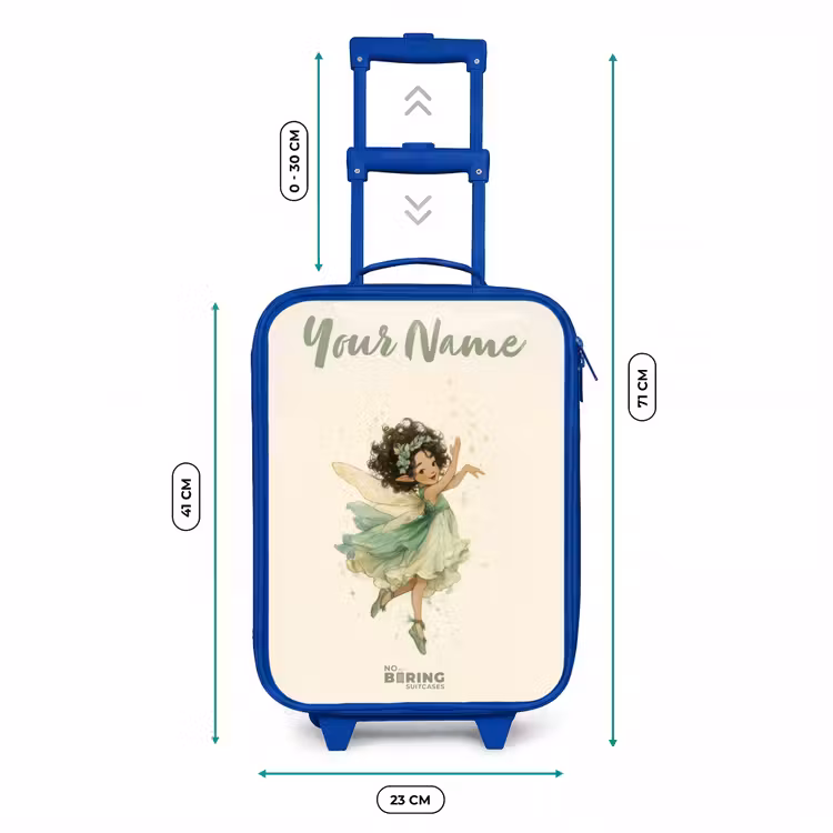 Dansende bosfee Kinderkoffer - Blauw klein -productfoto_formaten