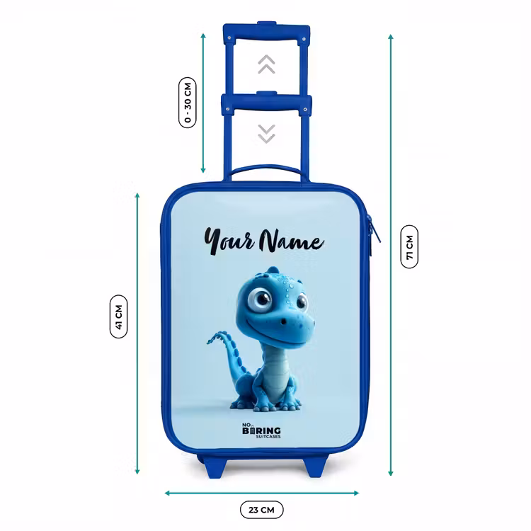 Blije Bronto Kinderkoffer - Blauw klein -productfoto_formaten