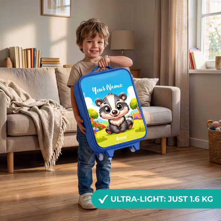 Willy Wipstaart Kinderkoffer - Blauw klein -sfeer2_EN