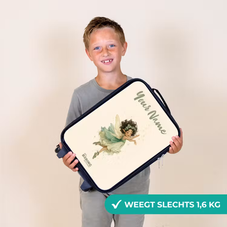 Dansende bosfee Kinderkoffer - Zwart klein -sfeer4_NL
