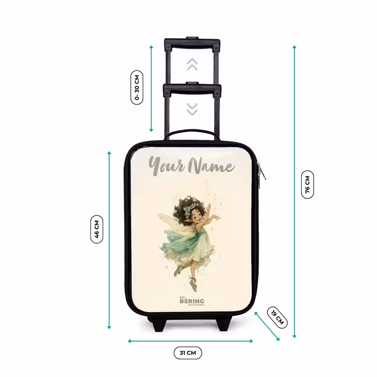 Dansende bosfee Kinderkoffer - Zwart klein -productfoto_formaten