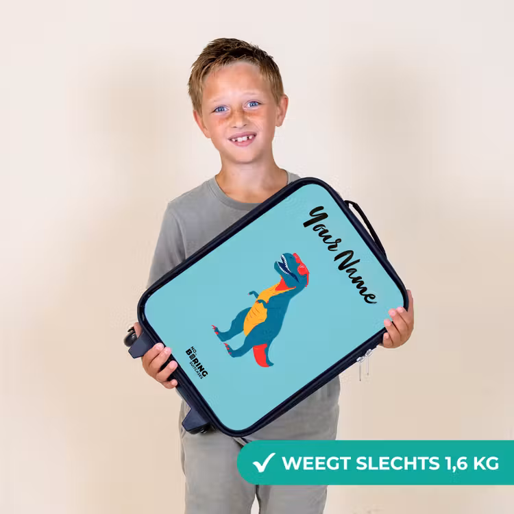 Dino - Dier - Zonnebril Kinderkoffer - Zwart klein -sfeer4_NL