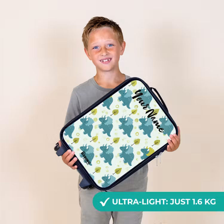 Dinos - Patroon - Natuur Kinderkoffer - Zwart klein -sfeer4_UK