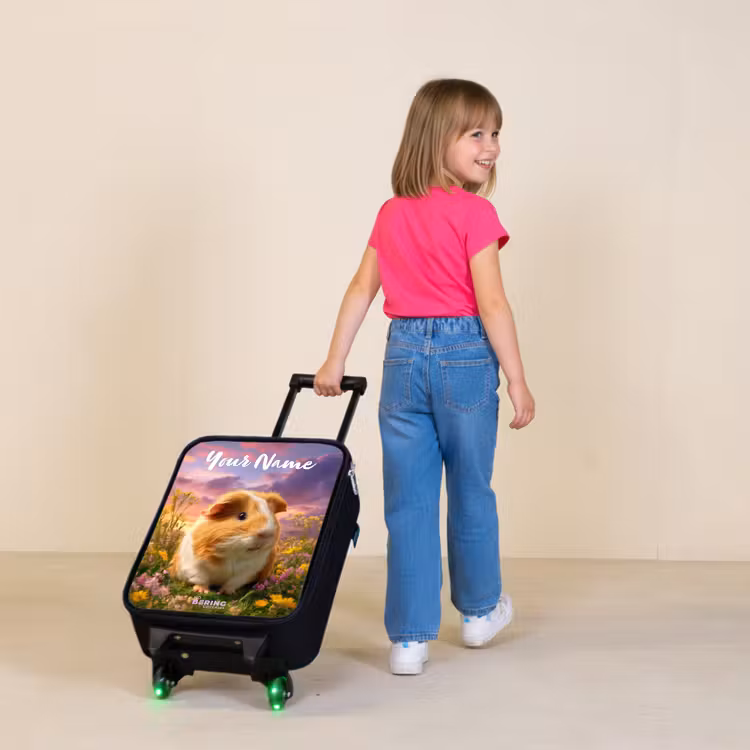 Cavia - Natuur - Dier Kinderkoffer - Zwart klein -sfeer1