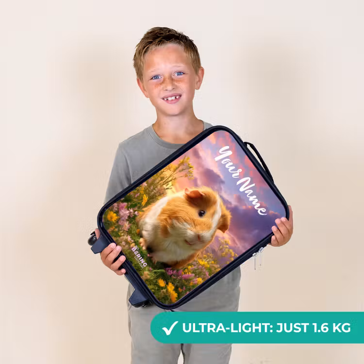 Cavia - Natuur - Dier Kinderkoffer - Zwart klein -sfeer4_UK
