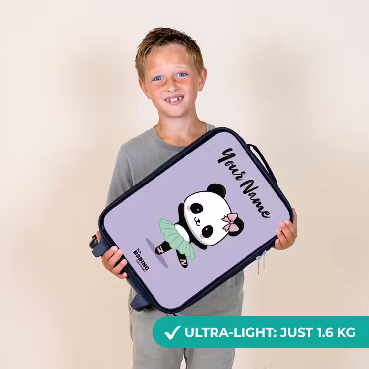 Kawai - Ballet - Panda Kinderkoffer - Zwart klein -sfeer4_UK