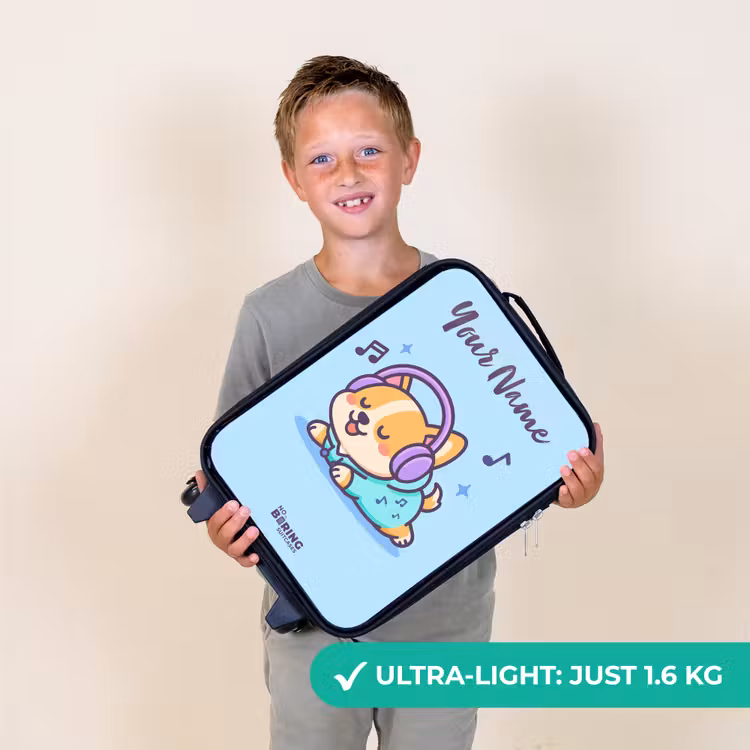 Kawai - Hond - Muziek Kinderkoffer - Zwart klein -sfeer4_UK