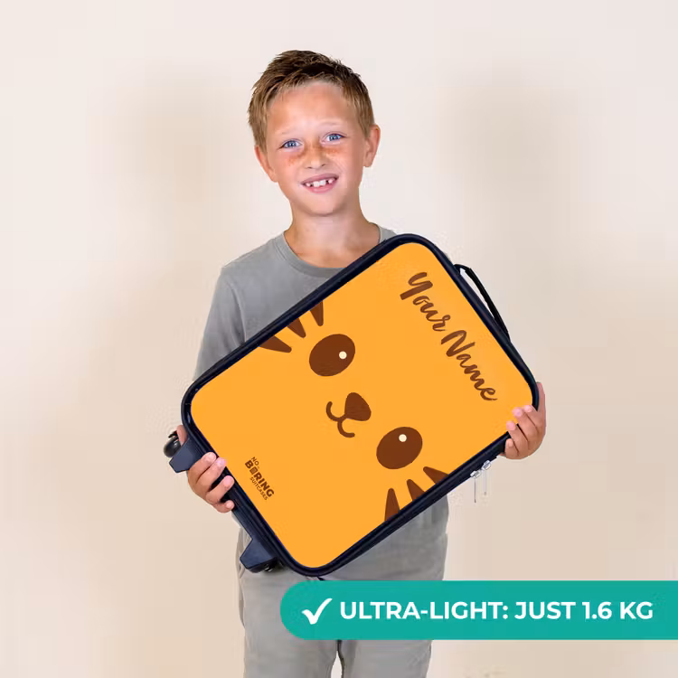 Kawai - Tijger - Oranje Kinderkoffer - Zwart klein -sfeer4_UK
