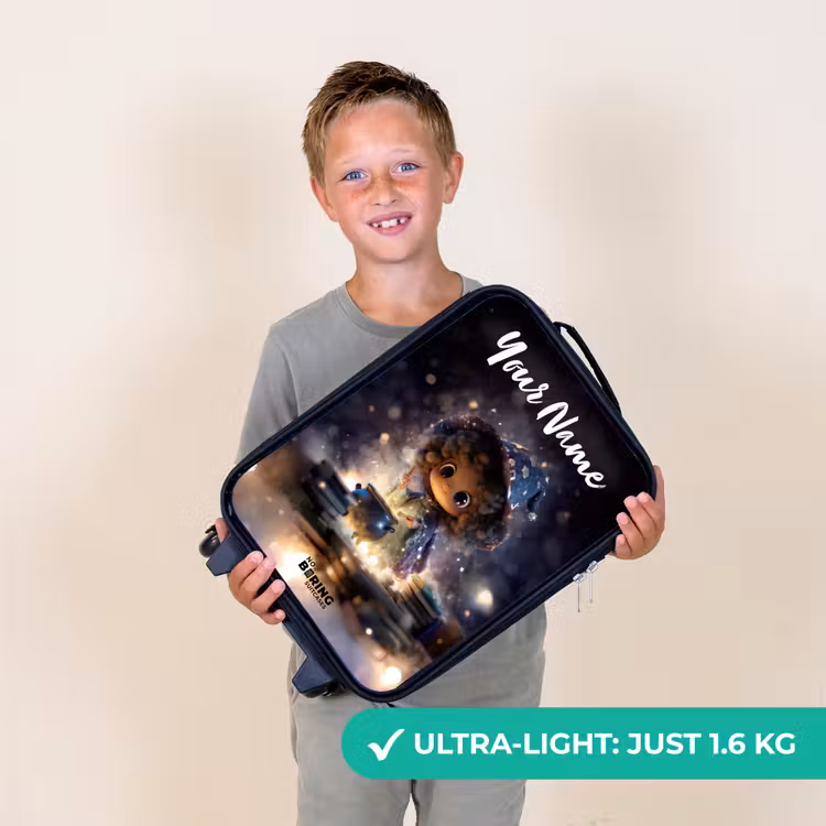 Magische Nacht vol Toverkunst Kinderkoffer - Zwart klein -sfeer4_UK