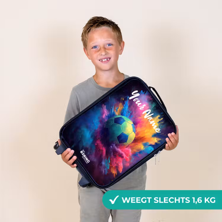 Neon - Bal - Kleurrijk Kinderkoffer - Zwart klein -sfeer4_NL