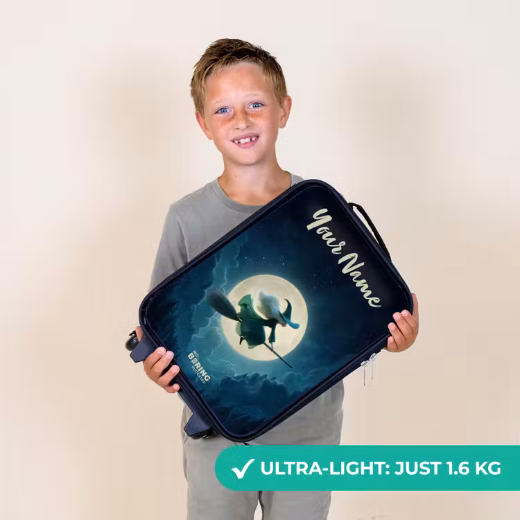 Nachtelijke Vlucht over het Woud Kinderkoffer - Zwart klein -sfeer4_UK
