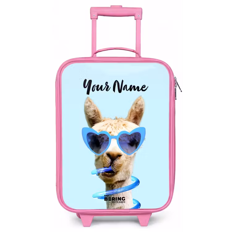 Allard Alpaca Kinderkoffer - Roze klein -zz3dotto