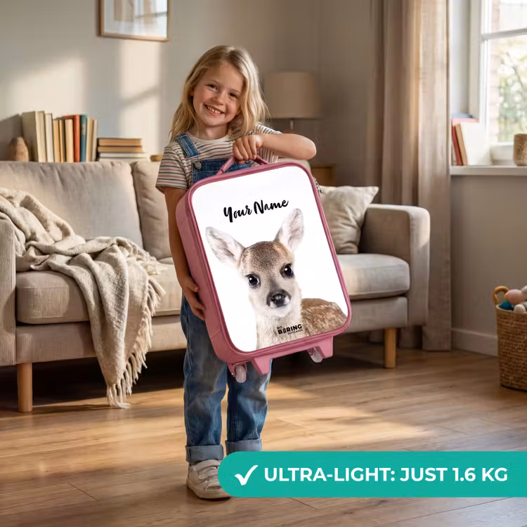 Bambino Kinderkoffer - Roze klein -sfeer2_EN