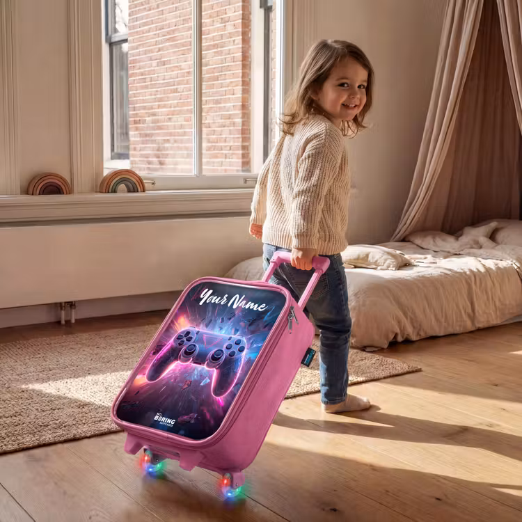 Controller - Neon - Game Kinderkoffer - Roze klein -sfeer1