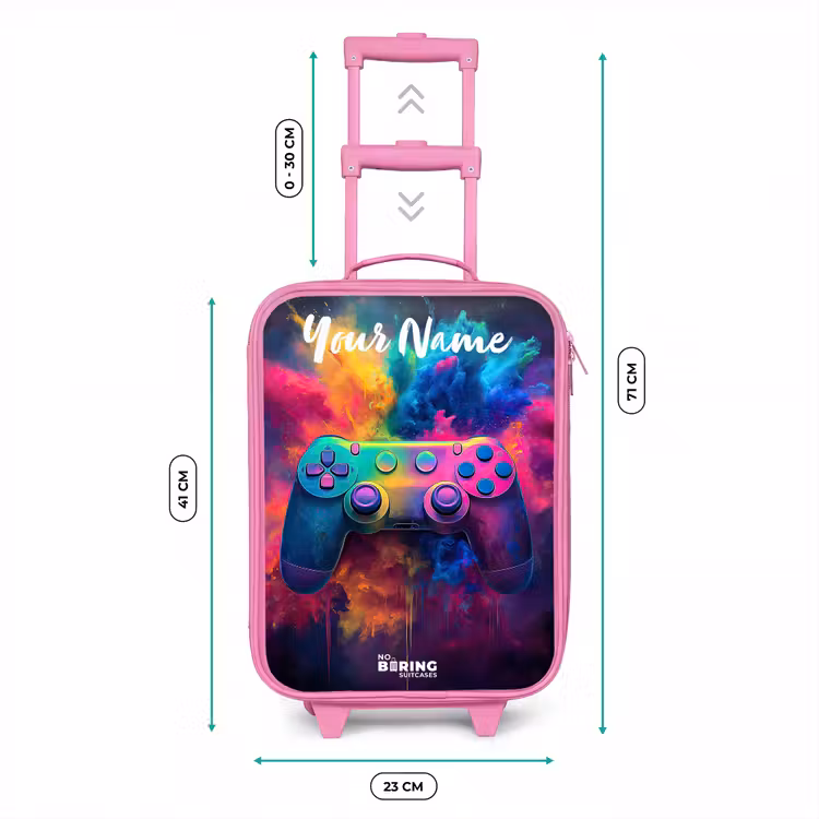Game - Controller - Kleurrijk - Explosie Kinderkoffer - Roze klein -productfoto_formaten