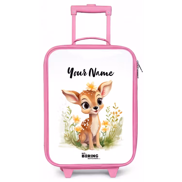 Tilly tuinhertje Kinderkoffer - Roze klein -zz3dotto