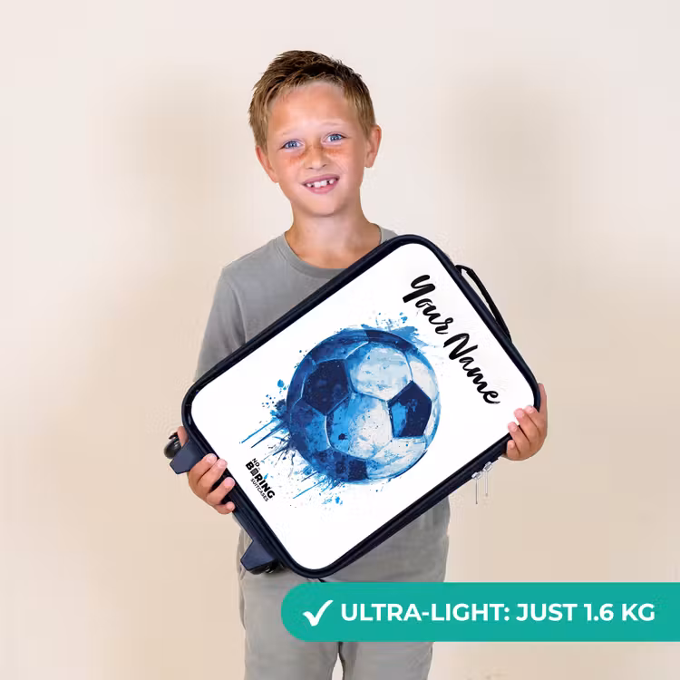 Voetbalvibes - Inktspatten - Blauw Kinderkoffer - Zwart klein -sfeer4_UK