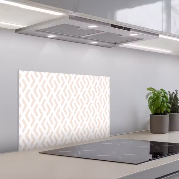 Abstract - Patronen - Design - Lijn keuken achterwand spatscherm klein 900 -3d_schuin