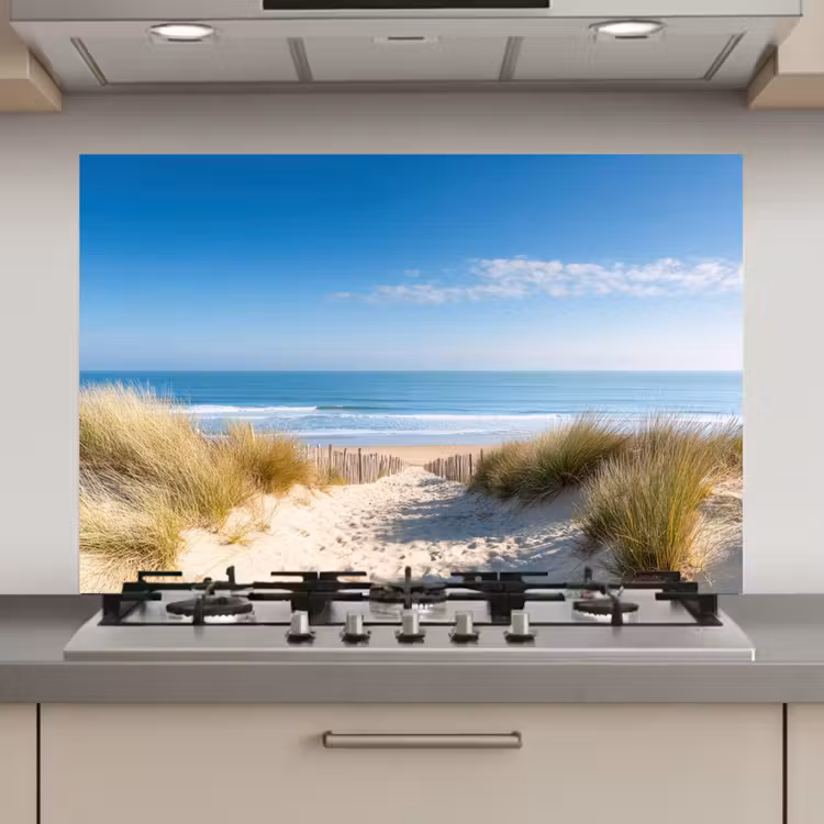 Strand - Zee - Duin - Zand - Zomer keuken achterwand spatscherm klein -3d_website