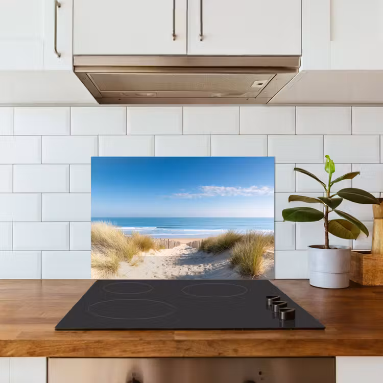 Strand - Zee - Duin - Zand - Zomer keuken achterwand spatscherm klein -sfeer2