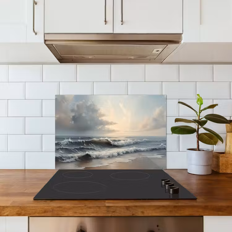 Strand - Zee - Zonsondergang keuken achterwand spatscherm klein -sfeer2