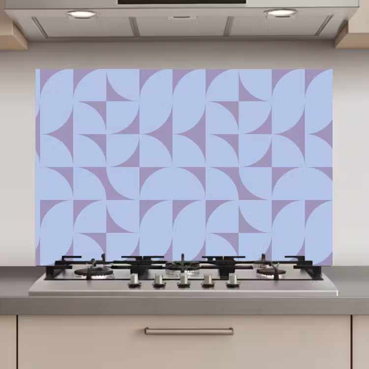 Blokken - Blauw - Paars - Patroon keuken achterwand spatscherm klein 900 -3d_website