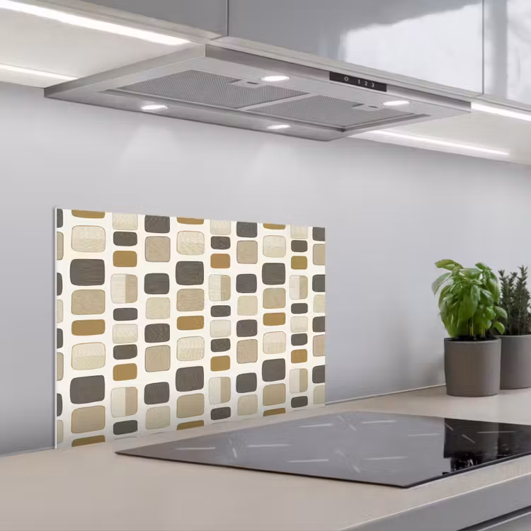 Blokken - Vintage - Grijs keuken achterwand spatscherm klein 900 -3d_schuin