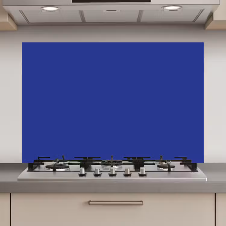 Blauw - Effen kleur - Donkerblauw keuken achterwand spatscherm klein 900 -3d_website