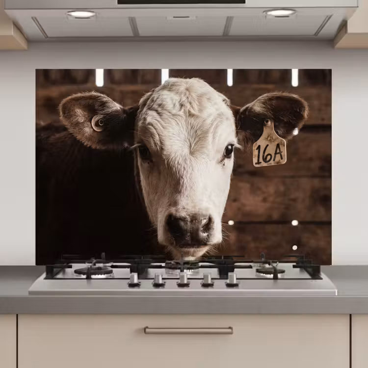 Kalf - Oormerk - Houten stal keuken achterwand spatscherm klein -3d_website
