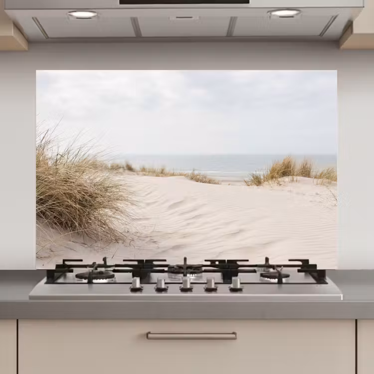 Wolken - Duinlandschap - Zand keuken achterwand spatscherm klein -3d_website