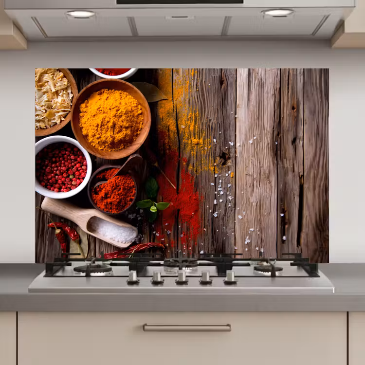 Kleurenpalet van de Natuur keuken achterwand spatscherm klein -3d_website