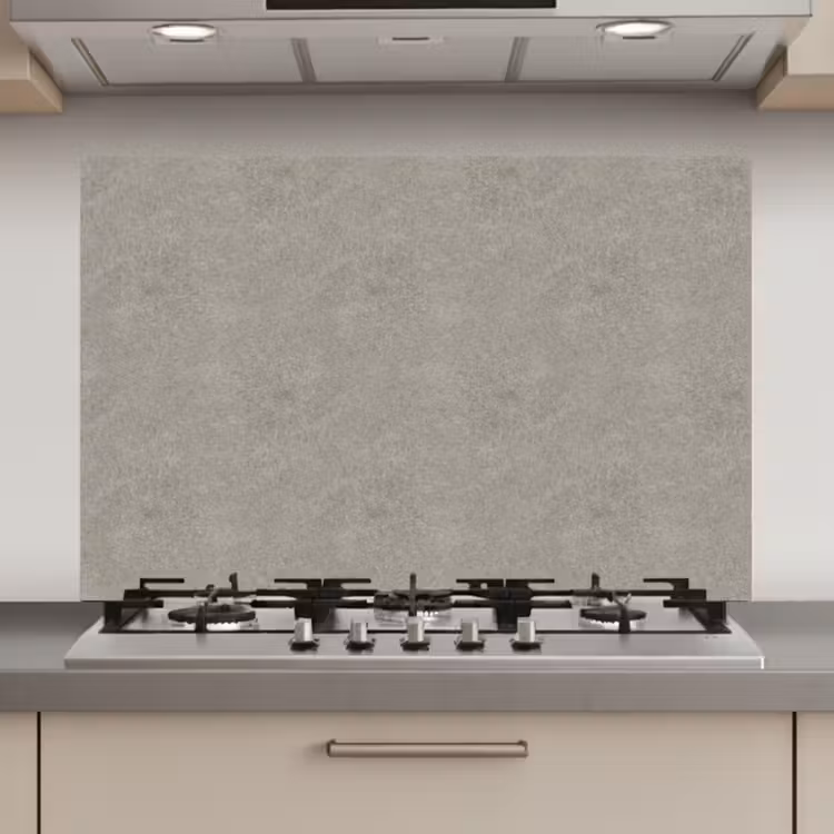 Beton - Grijs - Patronen - Industrieel keuken achterwand spatscherm klein 900 -3d_website