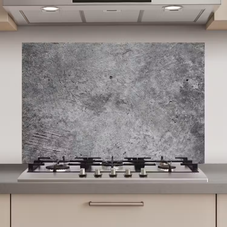 Beton - Leisteen - Grijs -Betonstructuur keuken achterwand spatscherm klein -3d_website