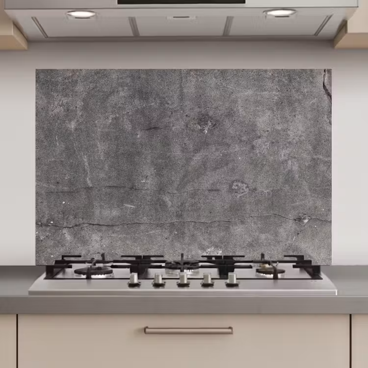 Beton - Muur - Cement keuken achterwand spatscherm klein -3d_website