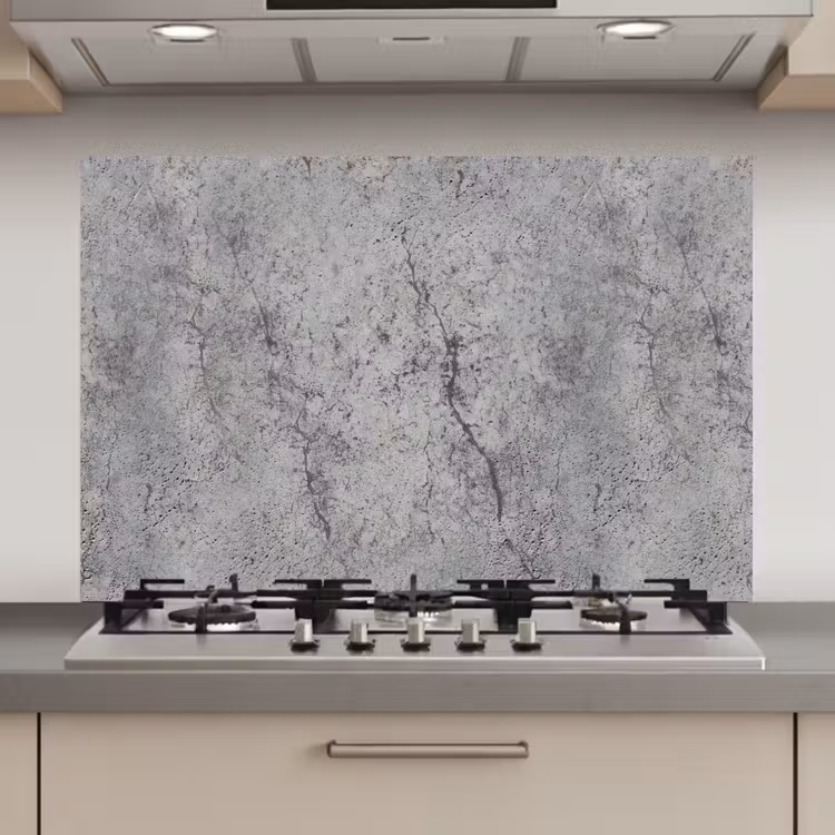 Beton - Muur - Industrieel - Patronen keuken achterwand spatscherm klein 900 -3d_website