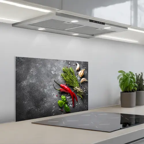 Contrast in Smaak en Textuur keuken achterwand spatscherm klein -3d_schuin