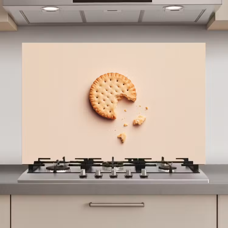 Koekje - Kruimels - beige keuken achterwand spatscherm klein -3d_website
