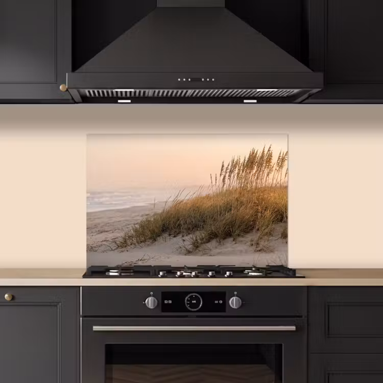 Duinlandschap - Zonsondergang - Strand keuken achterwand spatscherm klein -sfeer1