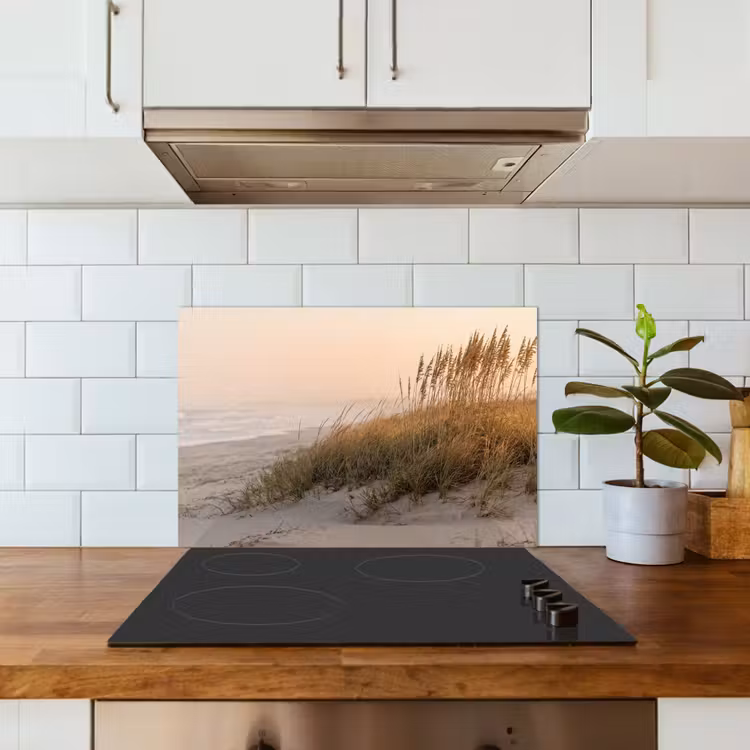 Duinlandschap - Zonsondergang - Strand keuken achterwand spatscherm klein -sfeer2