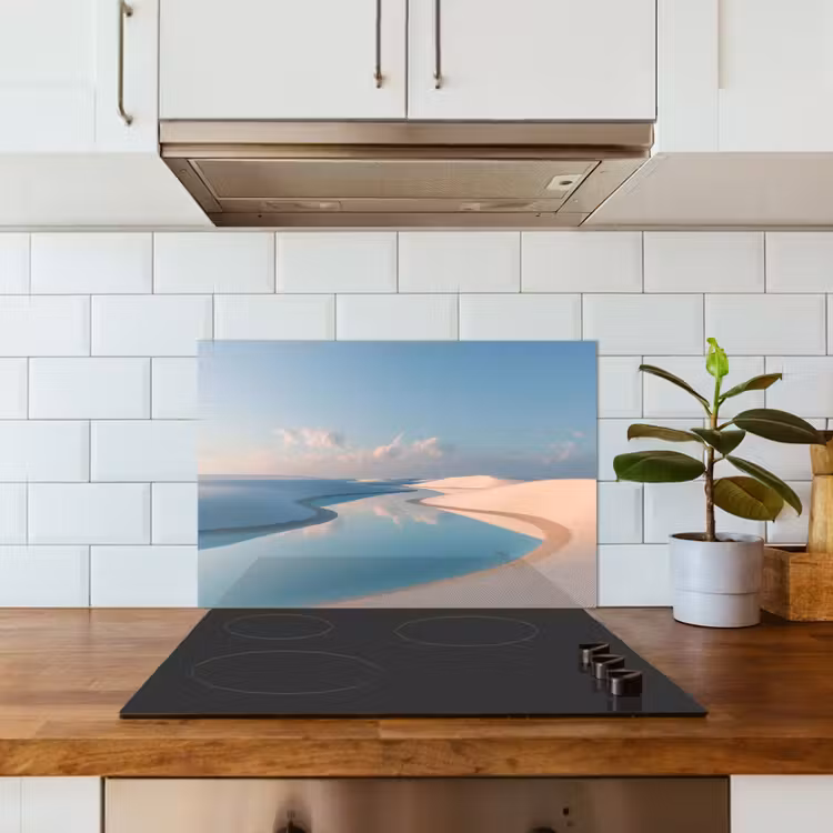 Duinen - Waterplas - Oneindige rust keuken achterwand spatscherm klein -sfeer2